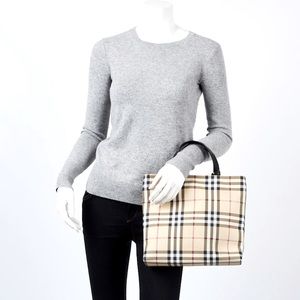 Authentic Burberry Nova Check Tote